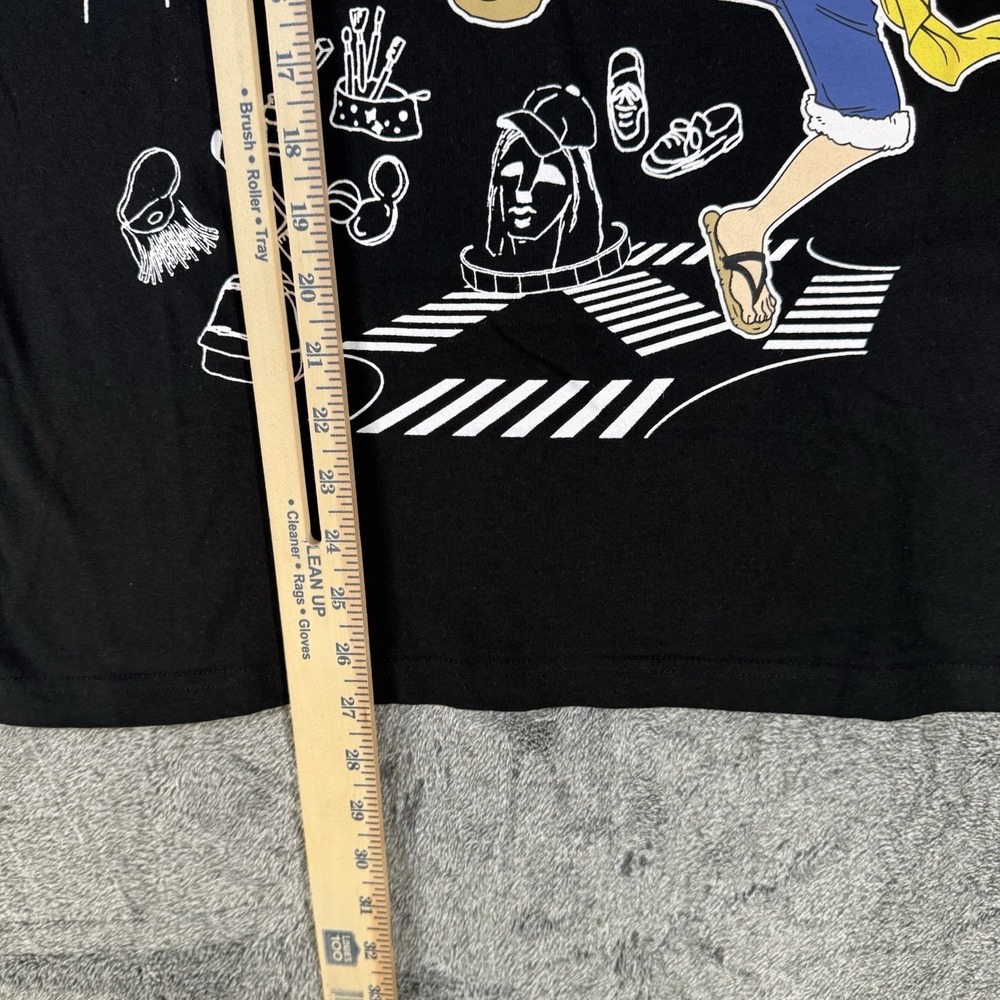 NWT One Piece Official Anime TShirt Luffy Japan Exclusive Black Size L Fine Plus - Picture 7 of 8